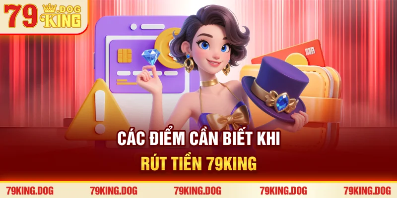Các điểm cần biết khi rút tiền 79king Các điểm cần biết khi rút tiền 79king